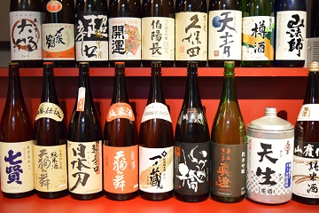 日本酒新メニュー写真